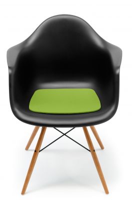 Sitzauflage-Filzauflage Eames Plastic Arm Chairs DAR / RAR / DAW  Maigrün Hey Sign